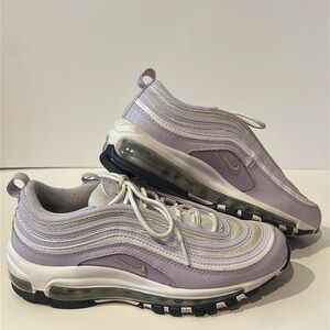 Nike Air Max 97 White Violet Frost Kids Size 7Y